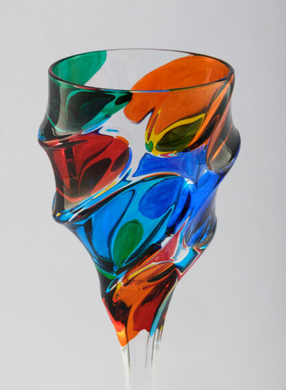 Bicchiere Kiddush colorato